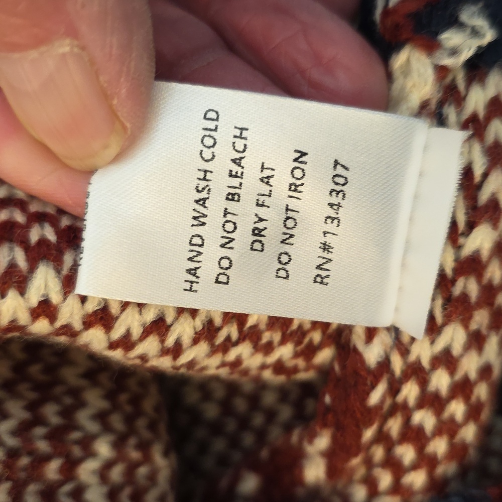 Lumiere Desert Rodeo Motif Cardigan Large Cowgirl Knit - Picture 12 of 15